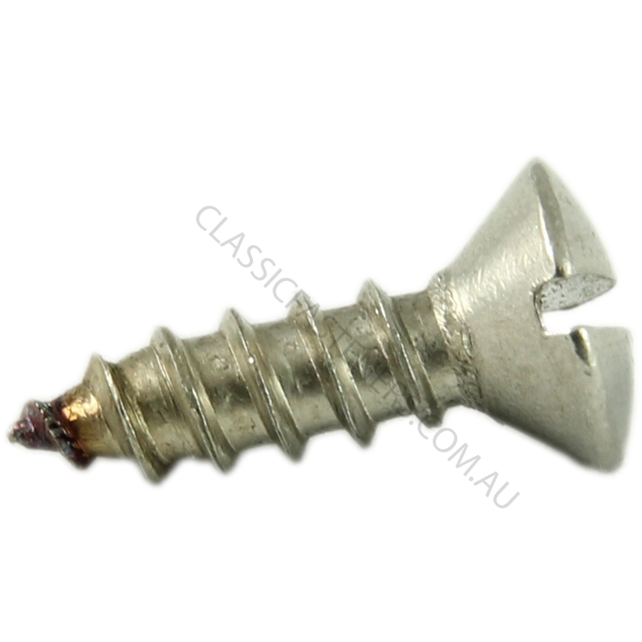 Oval Raised Self Tapping Sheet Metal Screw Slot Stainless