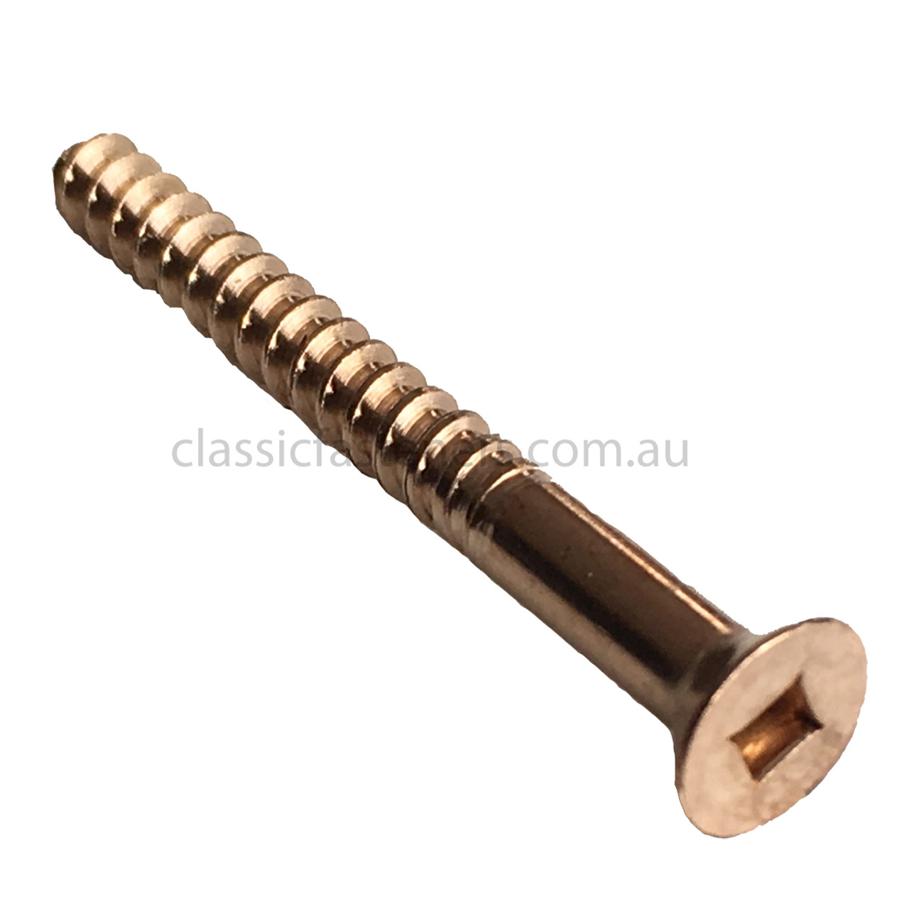 Wood Screw Countersunk Square Drive Silicon Bronze