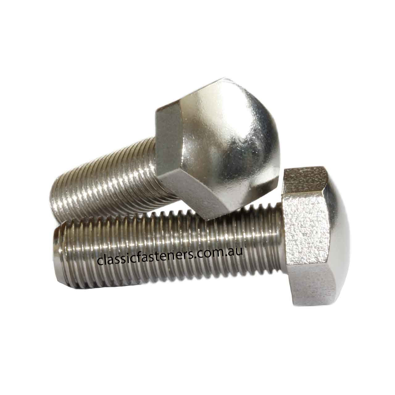 5/16 BSCY x 1" Domed Stainless Set Screw