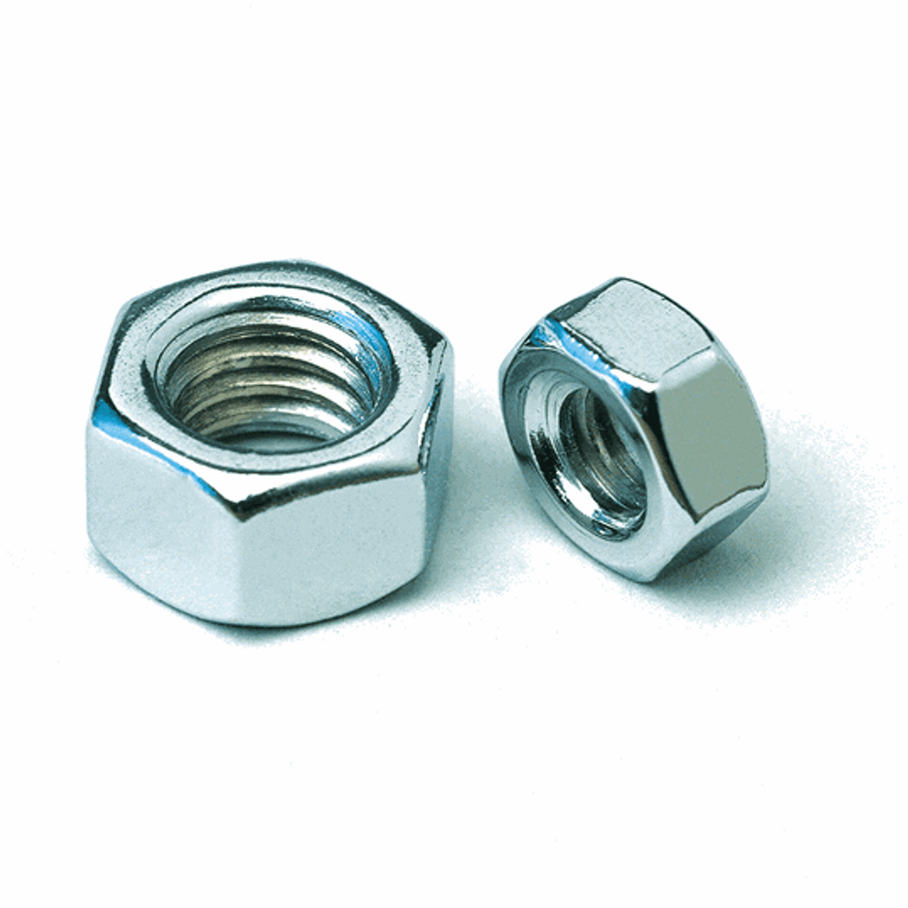 1/2 - 20 UNF Grade 2 Chrome Plated Std Hex Nut