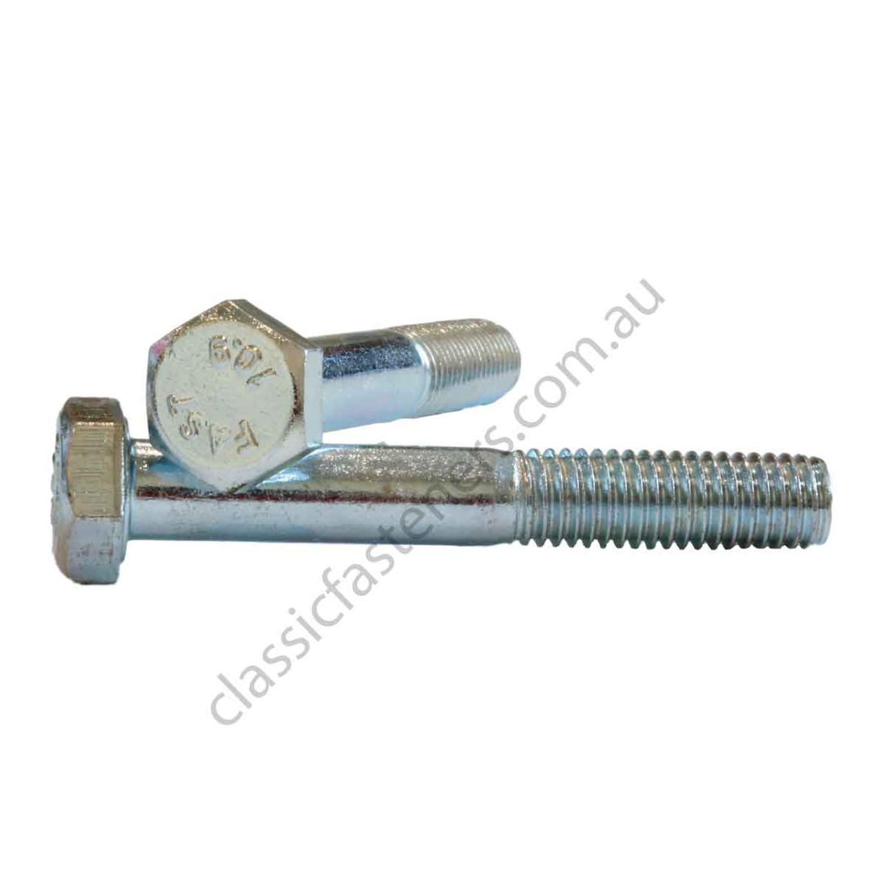 Bolt Steel Alloy Class 10.9 Zinc M8 x 55mm 