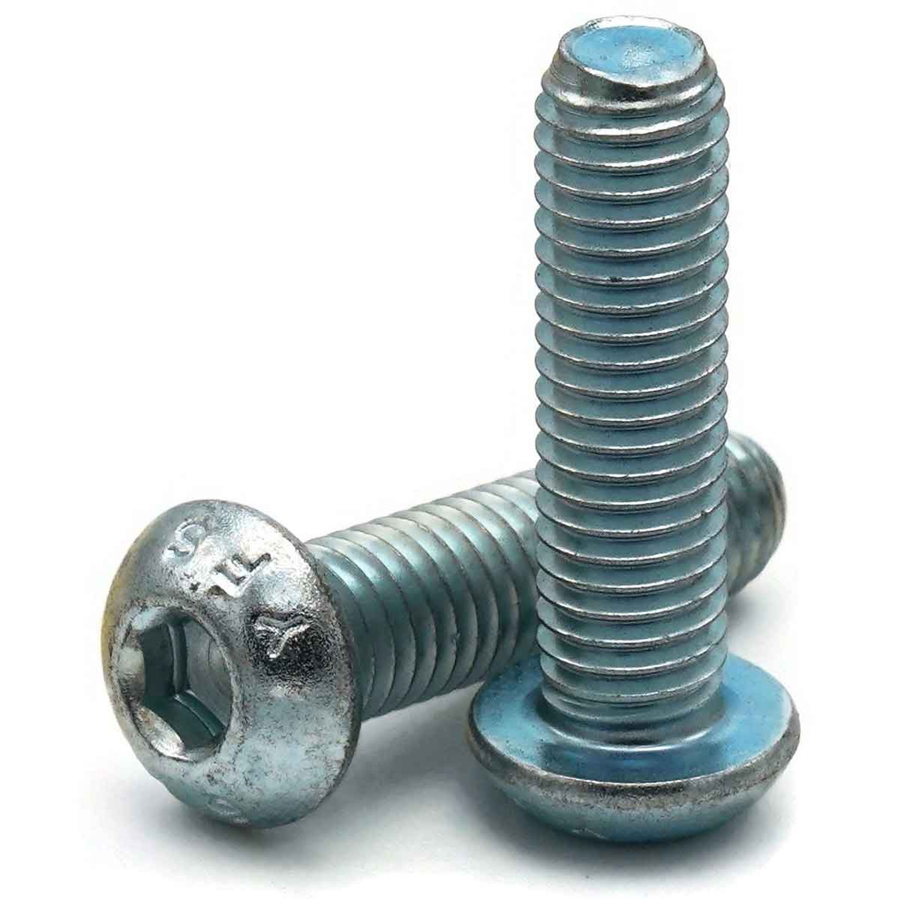 Button Head Socket Screw Class 12.9 Zinc : M6 x 35mm 