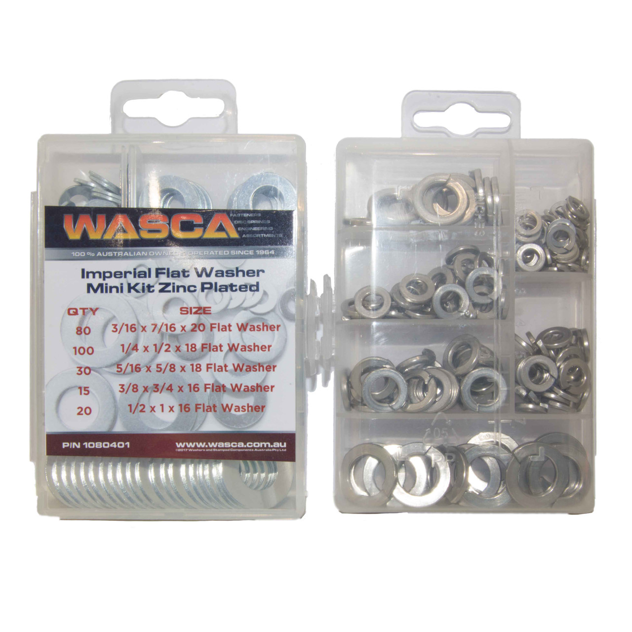Imperial Spring Washers Mini Kit Zinc Plated Classic Fasteners