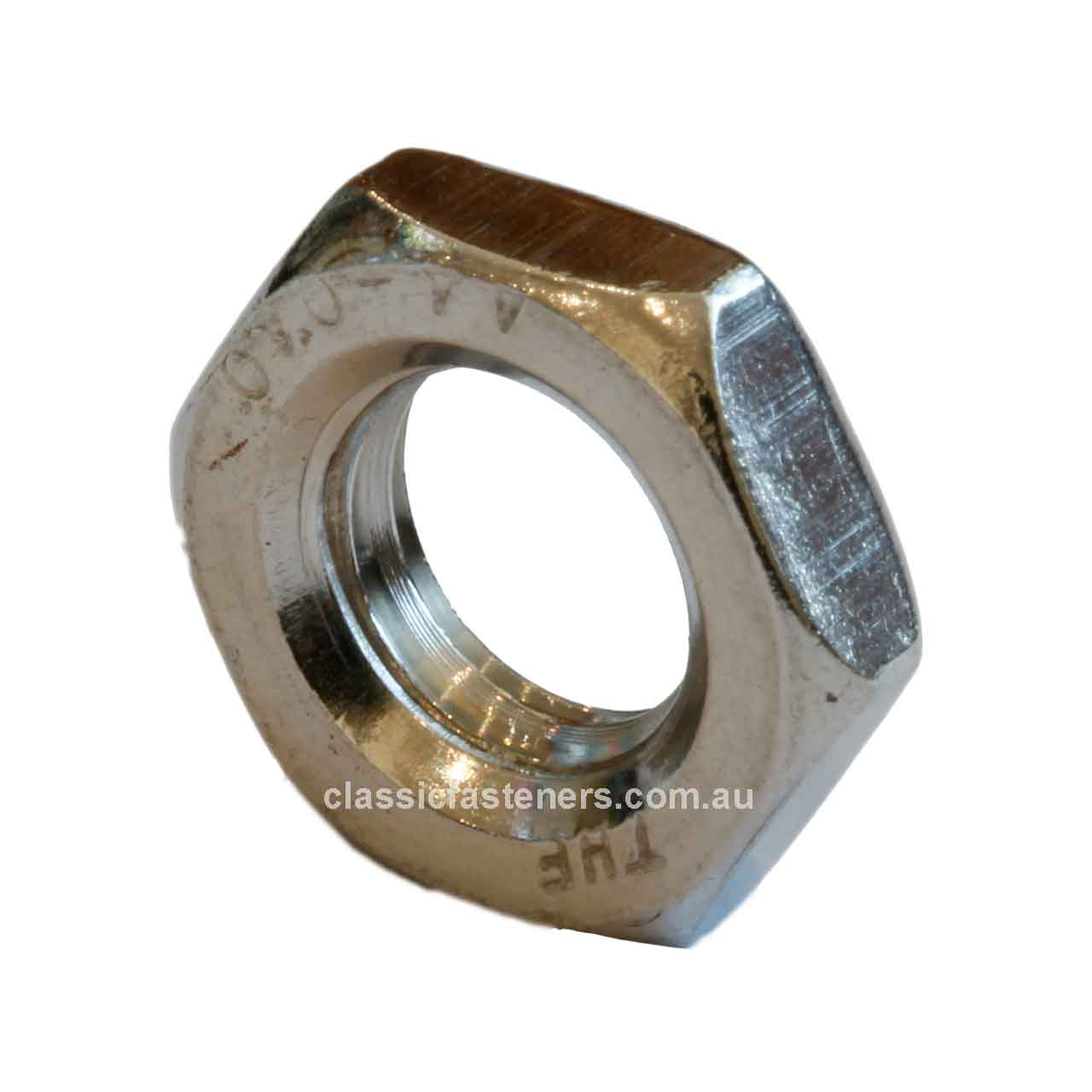 M8 (1.25) Half Nut (Lock Nut) Stainless 316