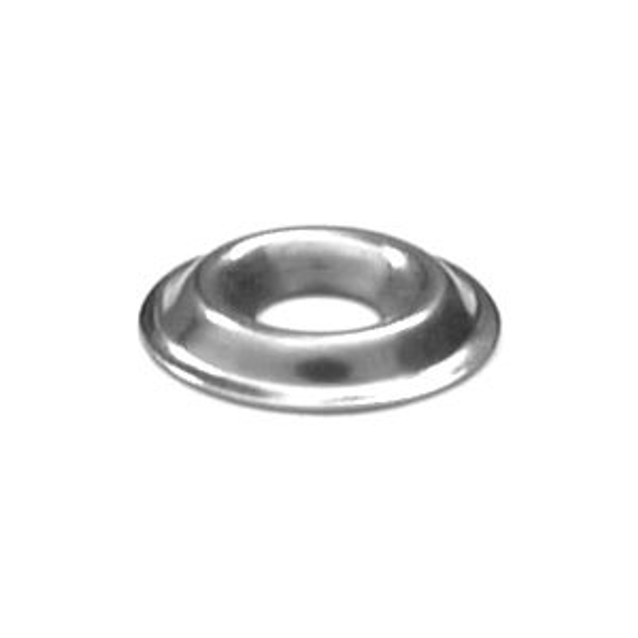 Flanged Cup Washer Stainless 8 Gauge