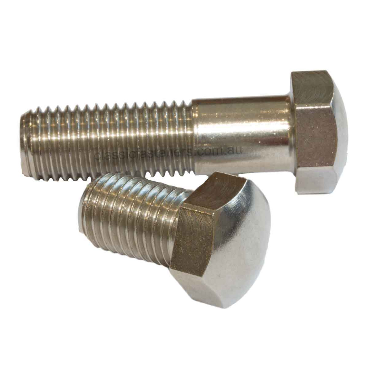 M10 (1.25) FINE x 35mm Domed Bolt 14mm AF Stainless 304 Classic Fasteners