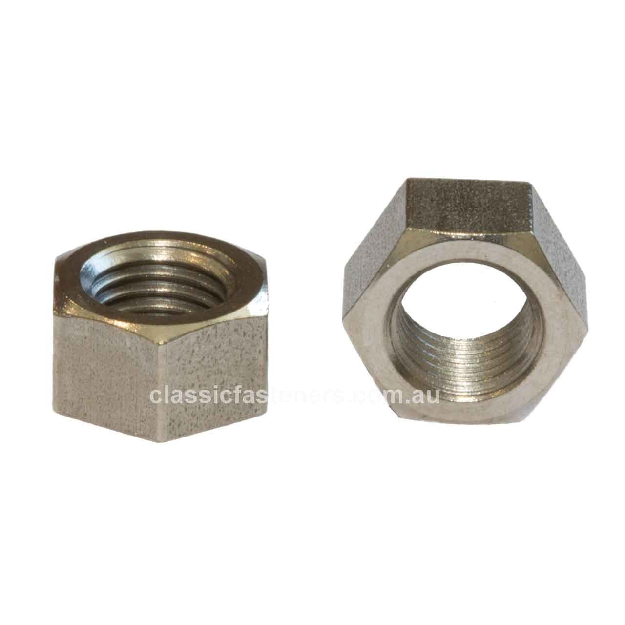 Reduced Hex Nut 5/16 - 26tpi BSCY, Std Height .250" Stainless