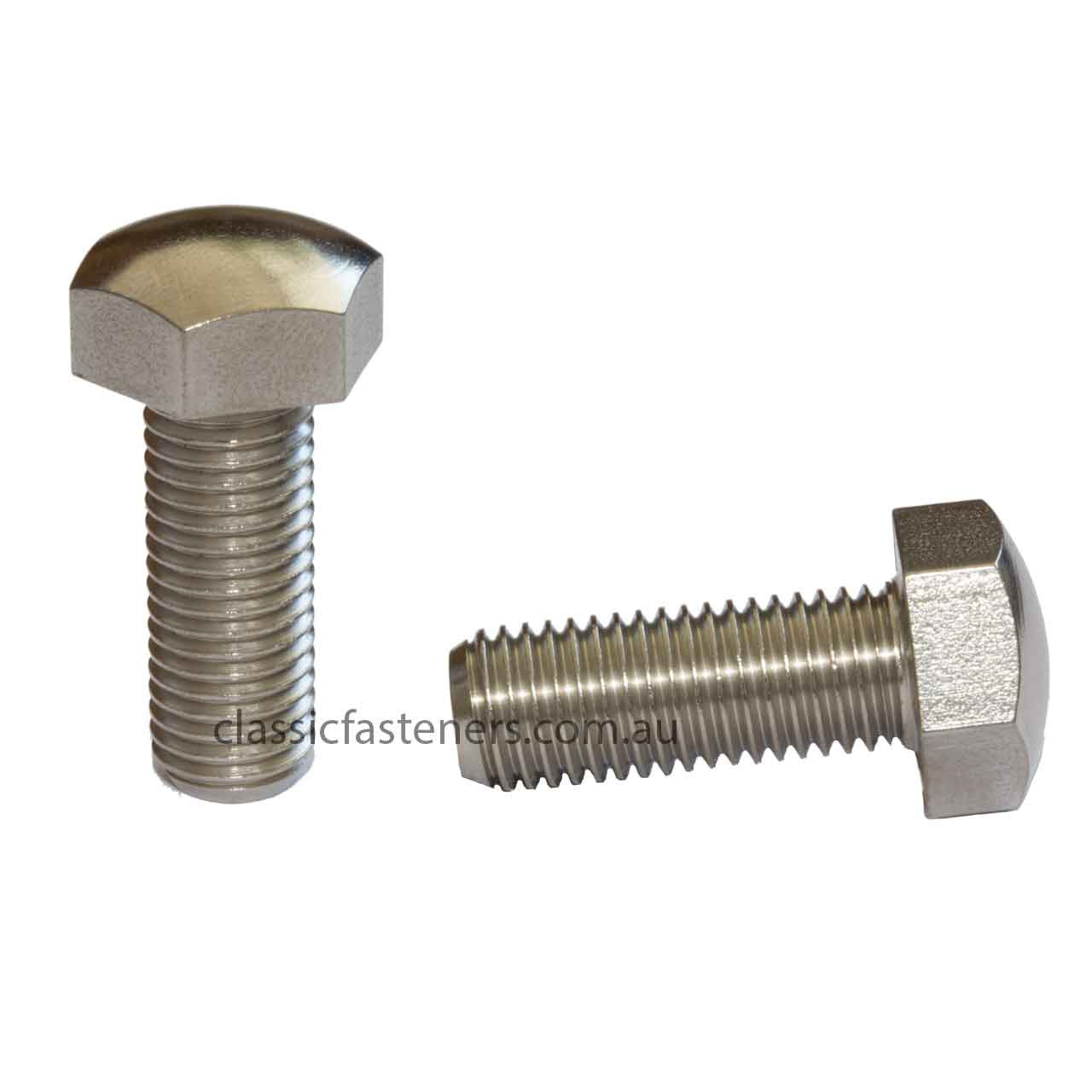 3/8 BSF x 1" Domed Stainless Set Screw