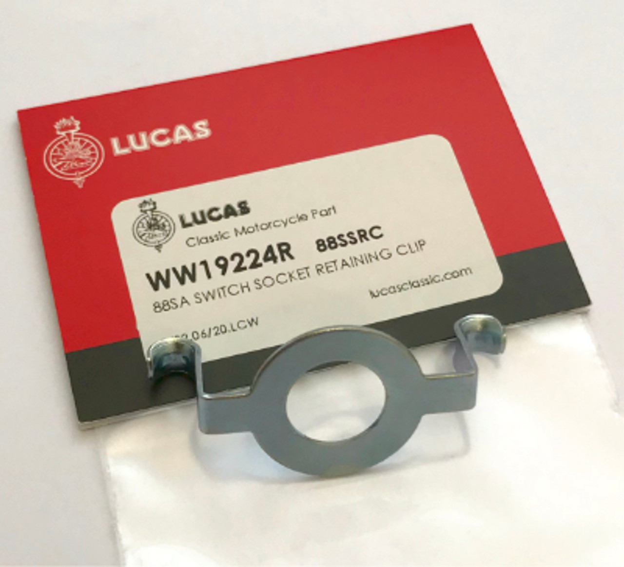 Genuine Lucas Classic 88SA Wiring Switch Socket Retaining Clip