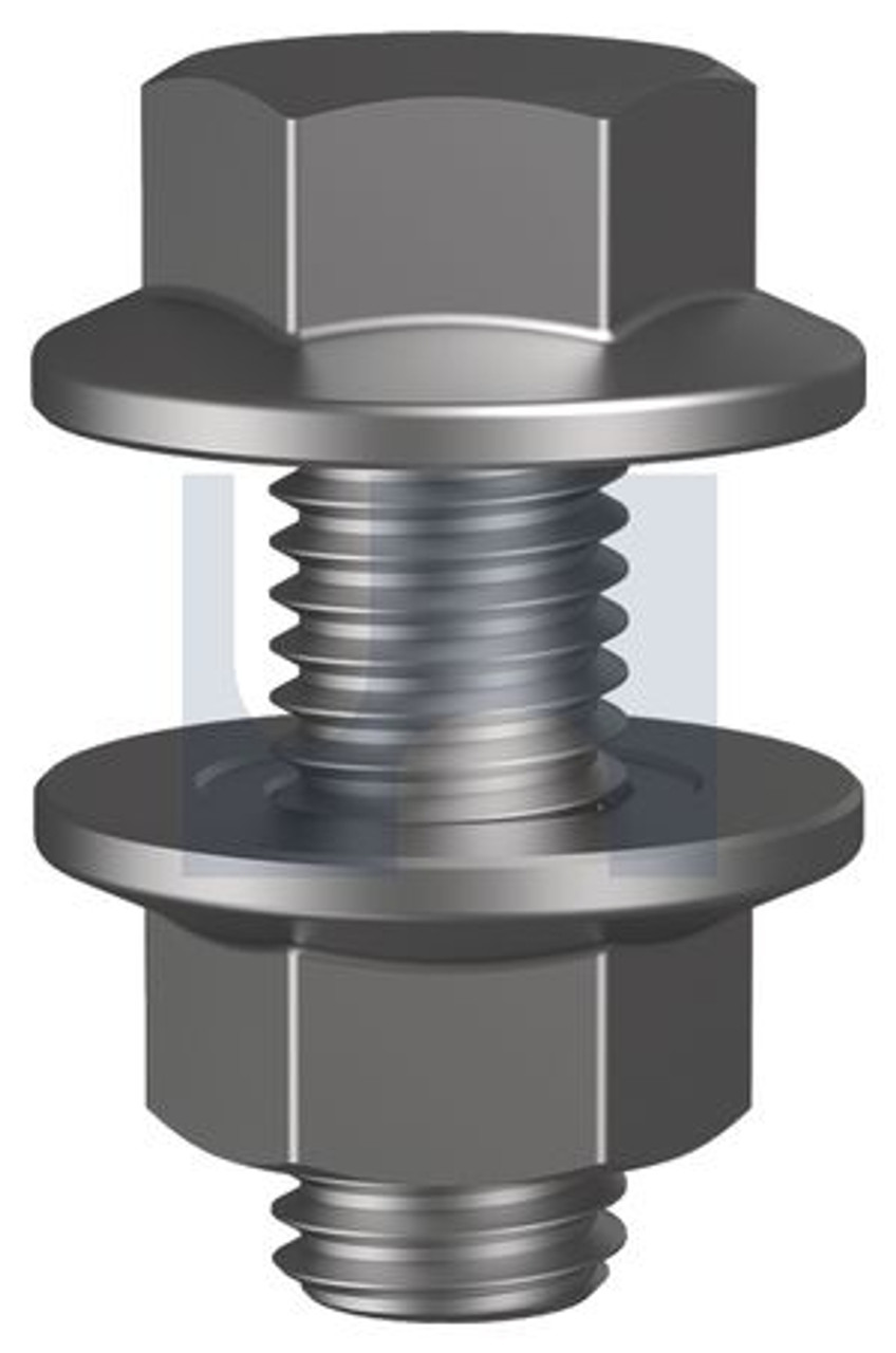 M12 x 30mm Purlin Assembly CL4.6 HDG - Pack of 150