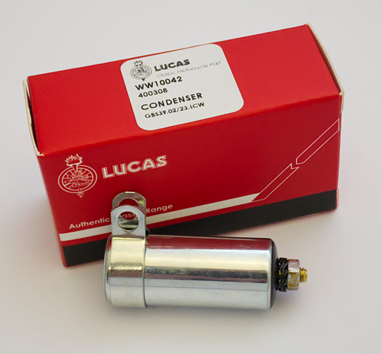 Lucas Condenser 400308 - fits DK4 & DK6 distributors