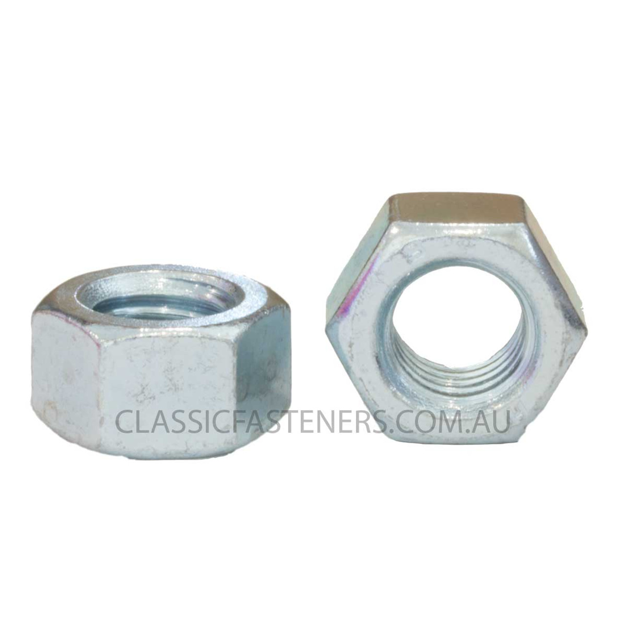 Product - M6 -1.00 Std Hex Nut Steel Class 10 Zinc : Qty 200