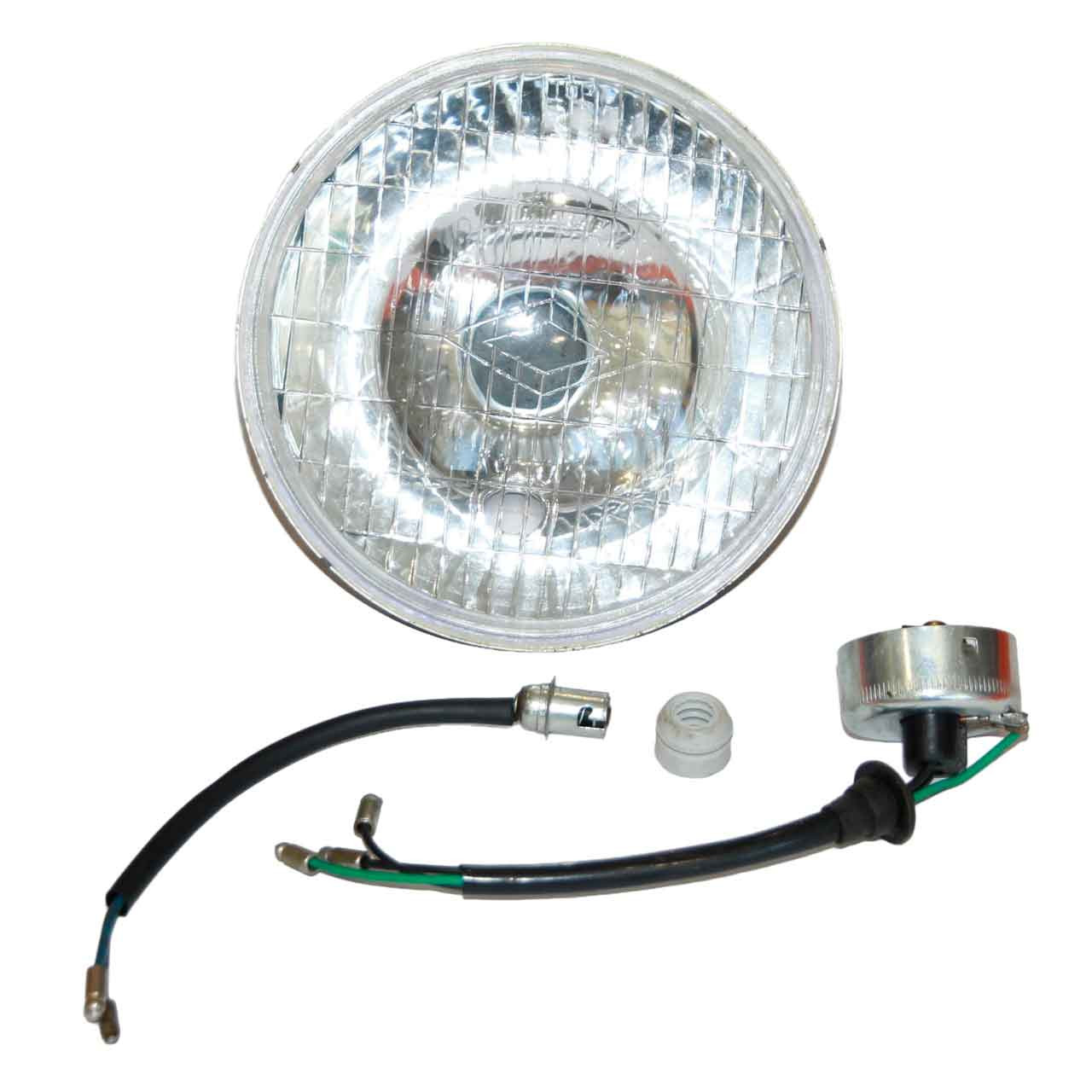 Faro Sellado Lucas 5 3/4 Pulgadas Para Coches Clásicos - Haz Principal, Sin Luz De Posición