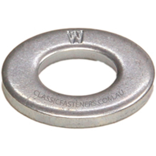 High tensile flat washer zinc