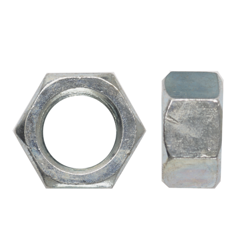 7/16 - 14 UNC Std Hex Nut Grade 8 Zinc : Qty 1