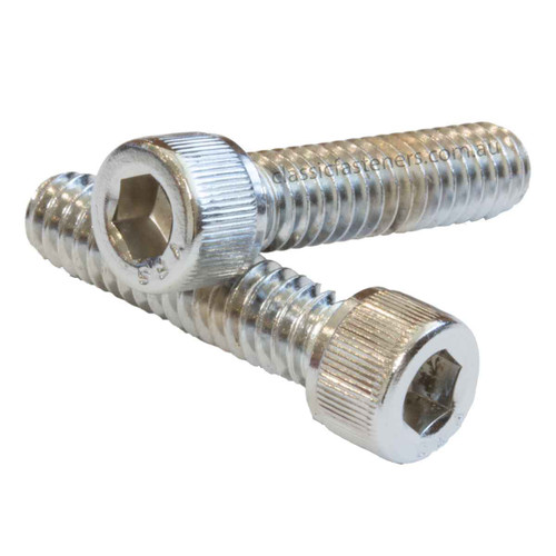 UNC Chrome Socket Cap Screw