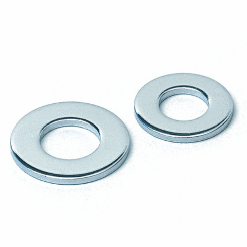 M8 Flat Round Washer Steel Chrome Plated