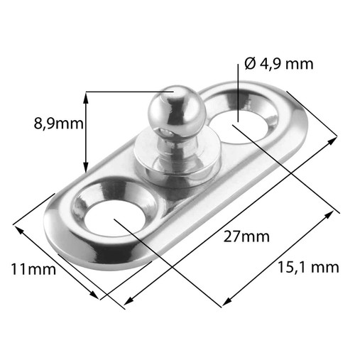 LOXX Standard Oval Plate