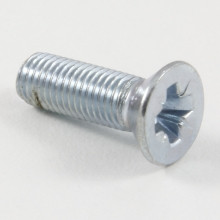 Countersunk Phillips Steel Zinc : 1/4-20 UNC x 1/2