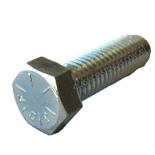 Set Screw 3/8 UNC x 1 Grade 8 Zinc