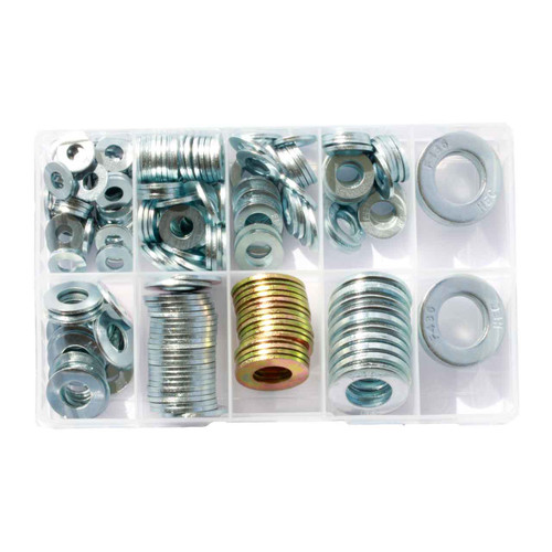High Tensile Flat Washer - Grab Kit Zinc Plated 233 Pieces