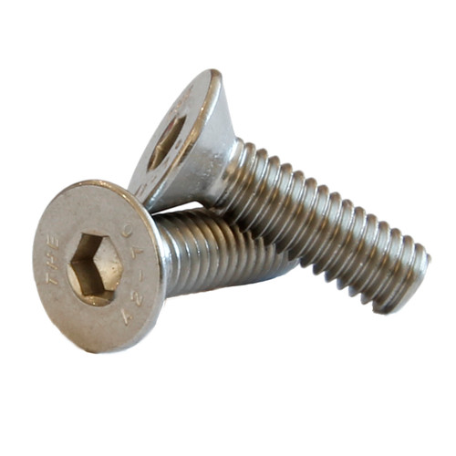 M5 (0.80mm) x 16mm Csk Socket Stainless 316