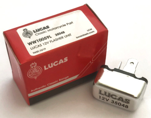 Genuine Lucas 12V Flasher Unit (35048)