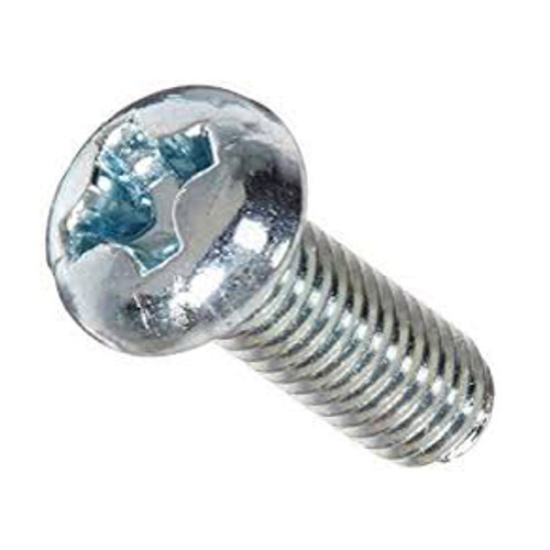M5 (0.8mm) x 12mm JIS Pan Head Zinc Machine Screw