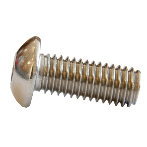 M5 x 10mm Button Head Socket Screw Stainless (316)