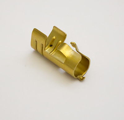 HT Lead Terminal, Brass Crimp-On