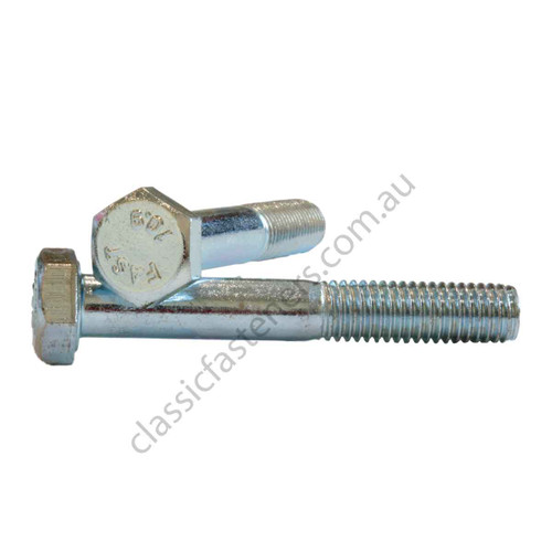 M8 x 65mm Bolt Class 10.9 Zinc