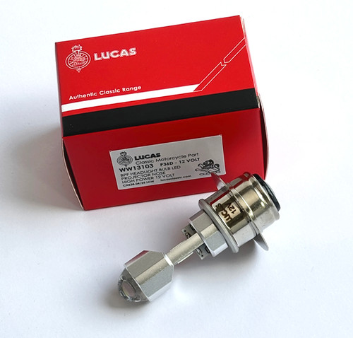 LUCAS BPF (P36D) LED Headlight Bulb 12V - Projector Lens