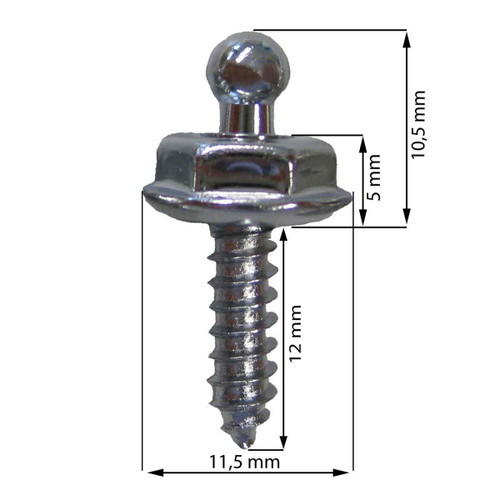 LOXX Self Tapping Peg 4.8mm x 12mm