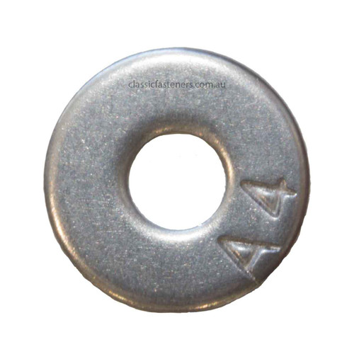 M4 x 12 x 1.0 Flat Washer Stainless 316 DIN9021 Qty 200 