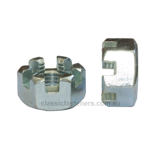 Slot Nut 1/2" BSF steel zinc/pl 