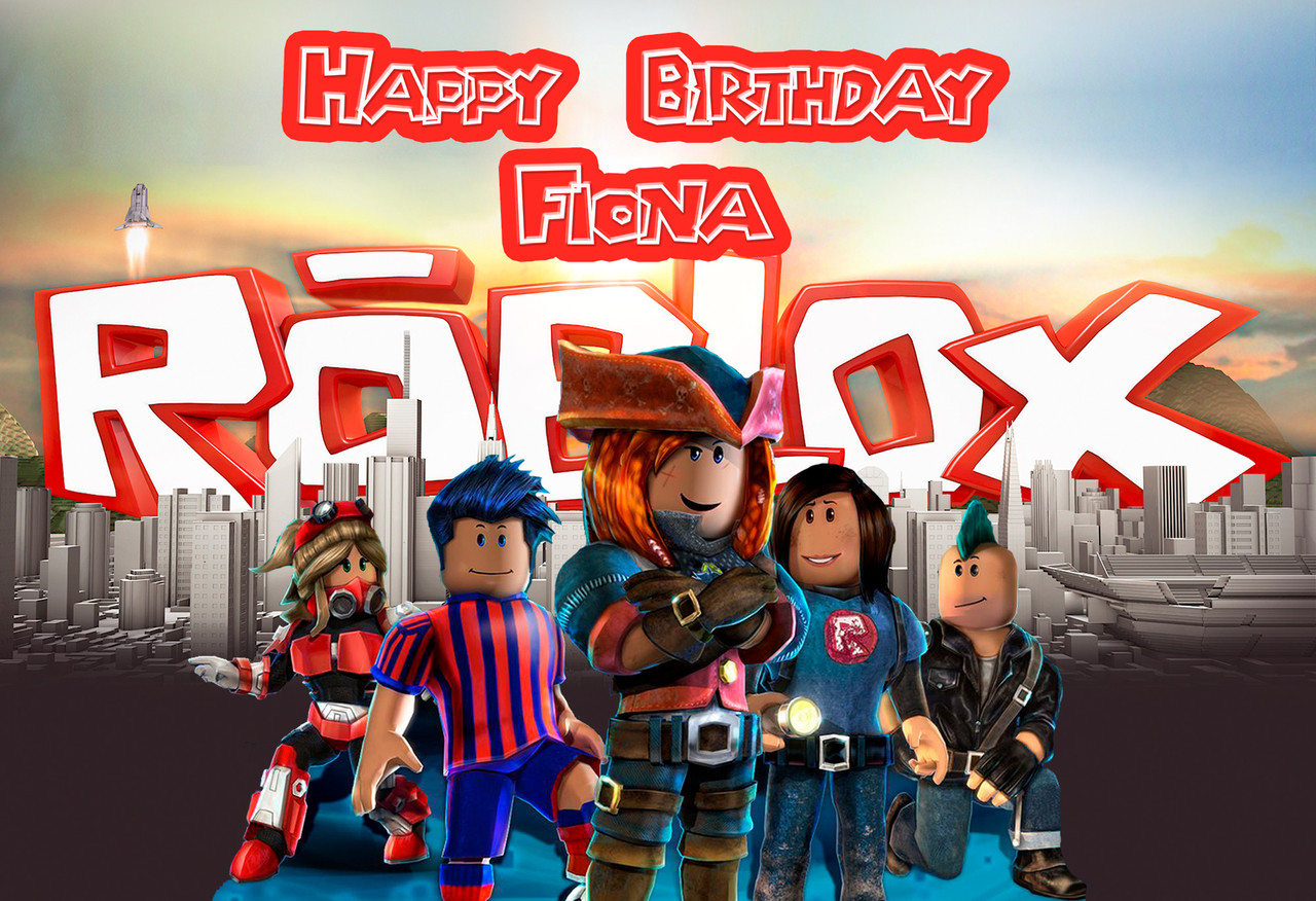 Roblox Personalized Poster - roblox poster