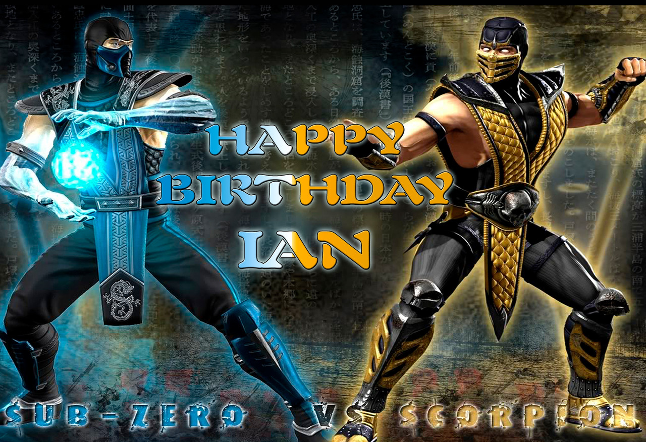 Mortal Kombat Personalized Poster