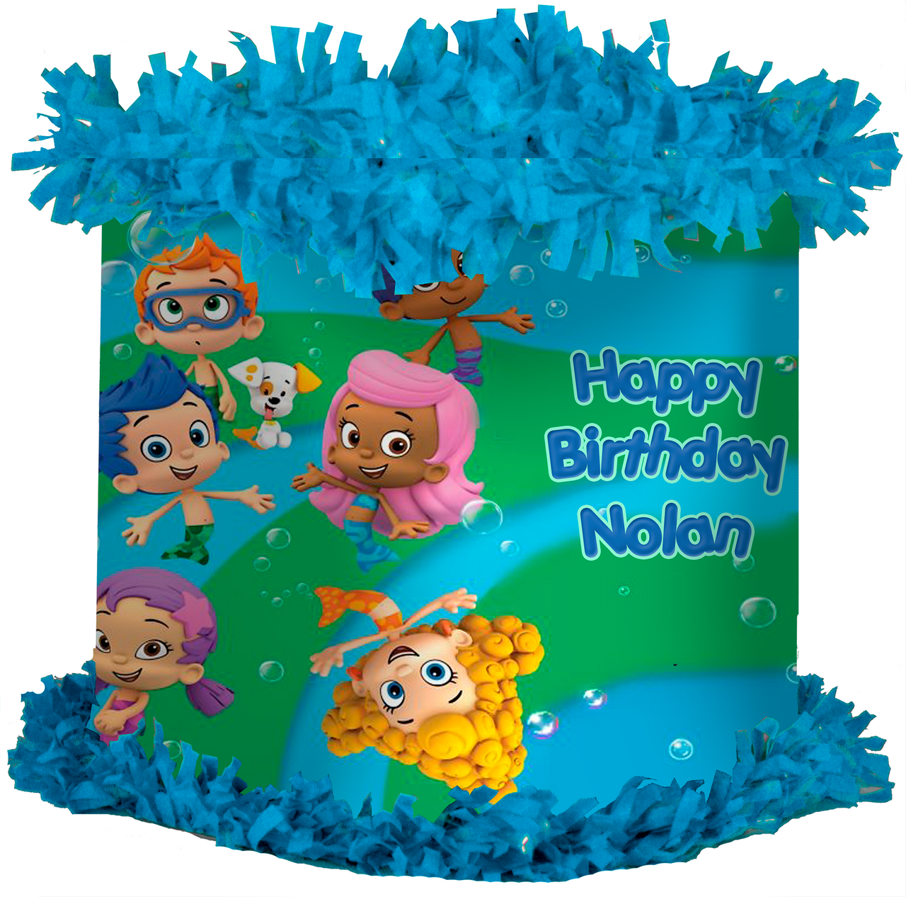 bubble guppies cake templates