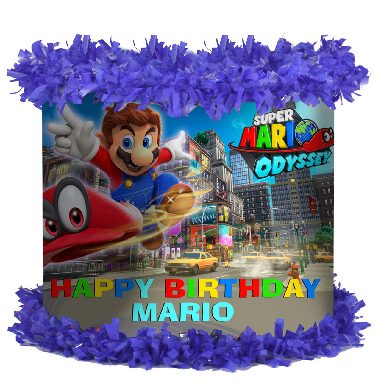Super Mario Odyssey Personalized Pinata