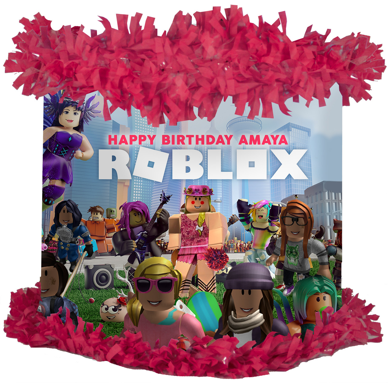 Roblox un personaje con mucha personalidad y estilo 😎 #roblox  #piñataroblox #piñataspersonalizadas