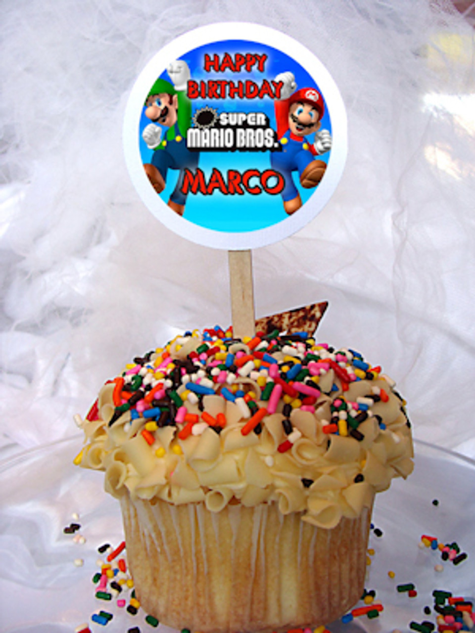 Super Mario Bros Outline Piñata