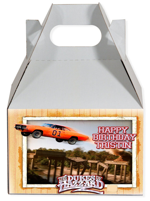 Dukes party favor box