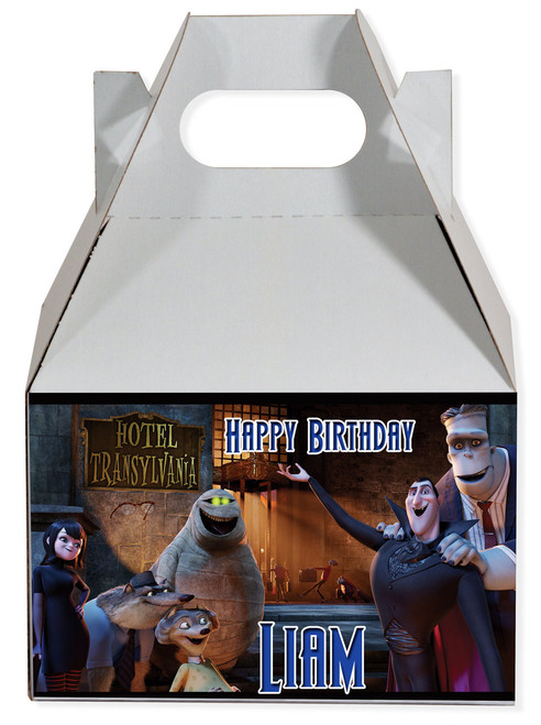 Hotel Transilvania party favor box Hotel Transilvania party favor box