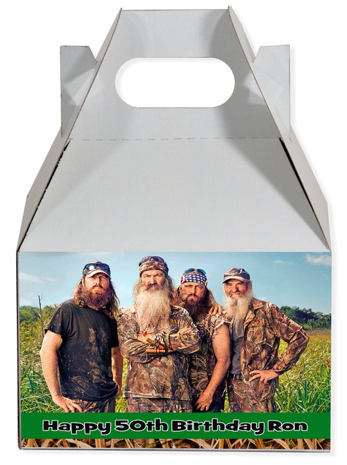 Duck Dynasty party favor box