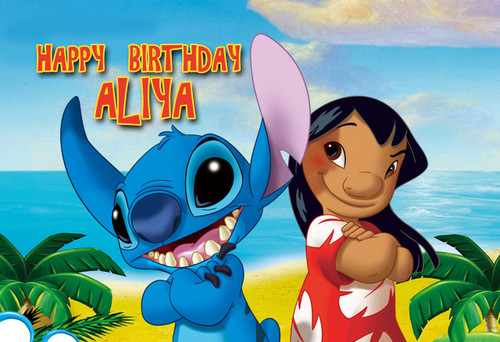 Lilo and Stitch Personalized Poster Lilo and Stitch Personalized Poster