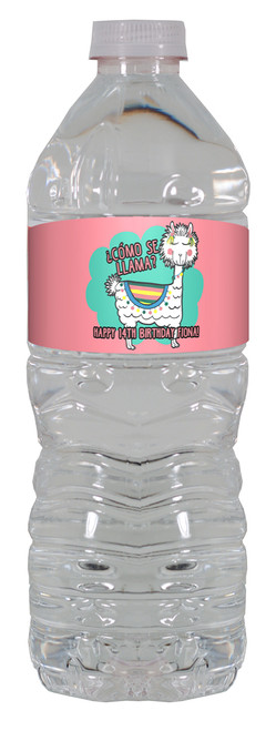 Como Se Llama water bottle labels Como Se Llama water bottle labels