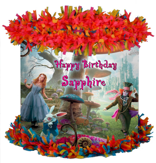 Alice in Wonderland the Movie pinata Alice in Wonderland the Movie pinata