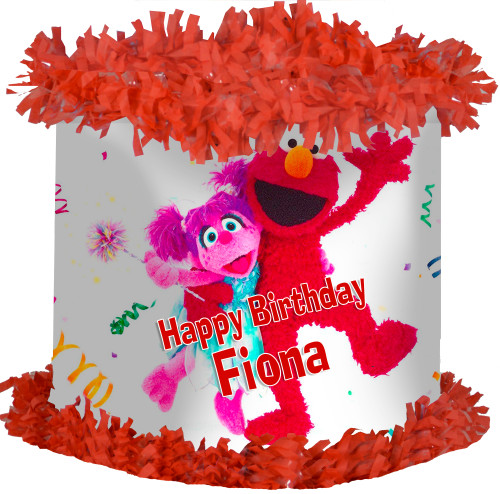 Abby Cadabby and Elmo pinata Abby Cadabby and Elmo pinata