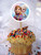 Frozen cupcake toppers