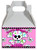 Girly skull party favor box